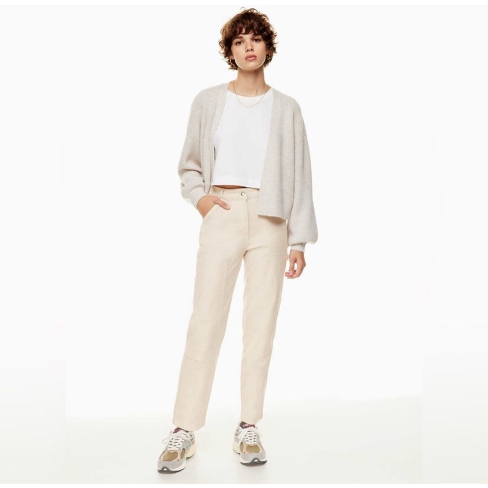 Wilfred Cream Straight Leg Pants